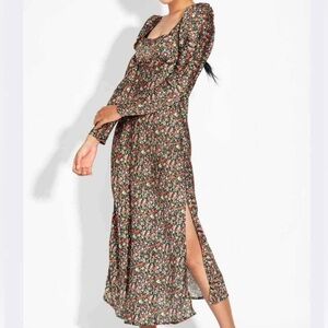 Floral Long Sleeve Dress